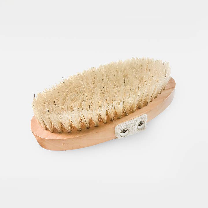 Bath Accessories Company - Wholesale Body Brush - Long Wooden Bath Brush - Detachable