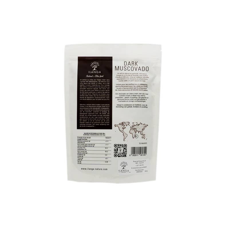 Ilanga Nature – Açúcar por atacado – Açúcar de Cana - Muscovado Escuro 500g7
