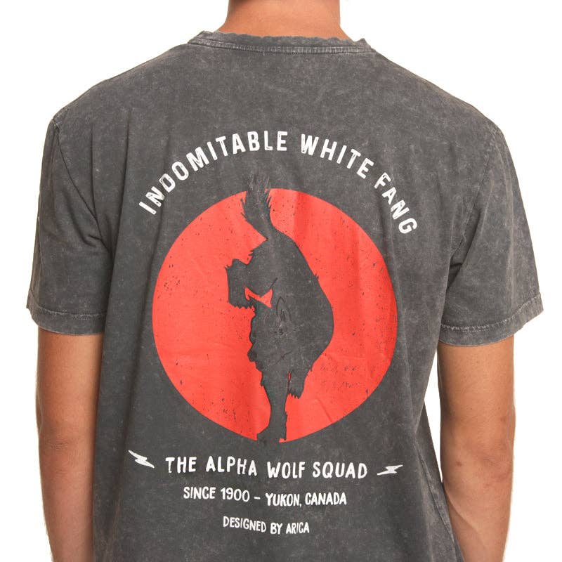 Arica Brand - Wholesale Screen Printed T-Shirt - Men's - Wolf Grey Premium T-Shirt5