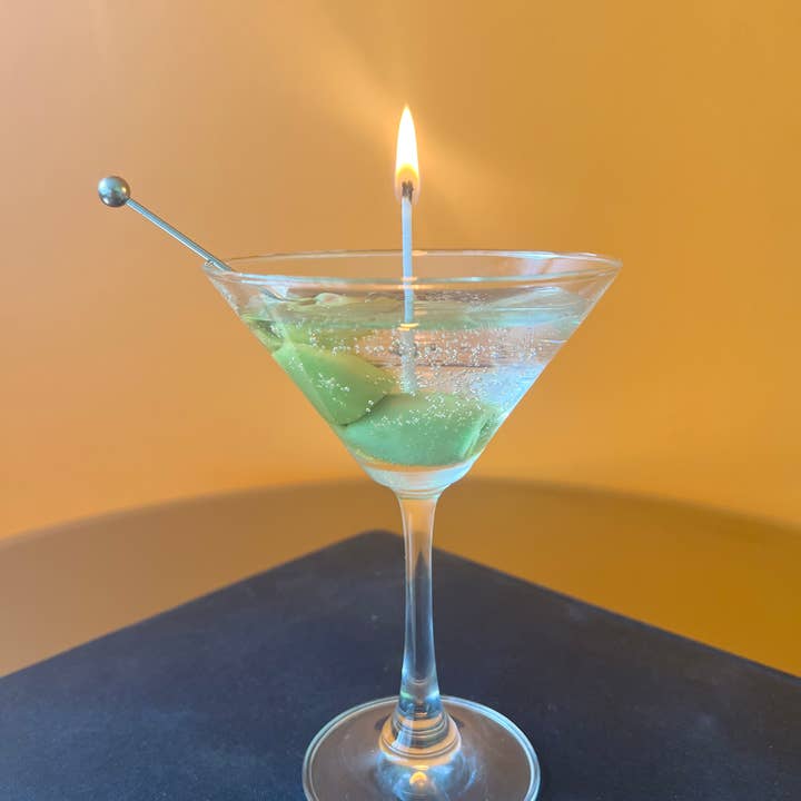 Candle Lume - Wholesale Novelty Candle - Extra Olives Martini Candle