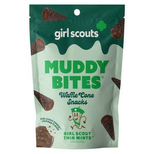 L&F Universal Goods - Wholesale Chocolate Covered Sweets - Muddy Bites Girl Scouts Thin Mints Waffle Cone 12/2.33OZ0