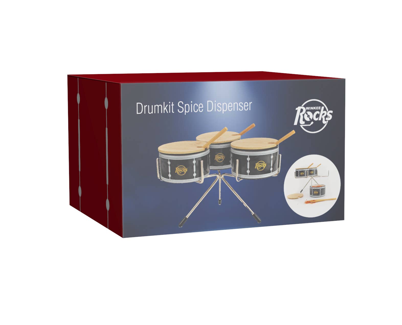 MAGS - Wholesale Salt & Pepper Shaker Set - drum spice dispenser2