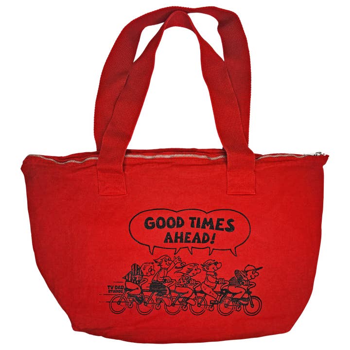 TV DAD - Wholesale Tote Bag - Unisex - Good Times Zipper Tote Bag1