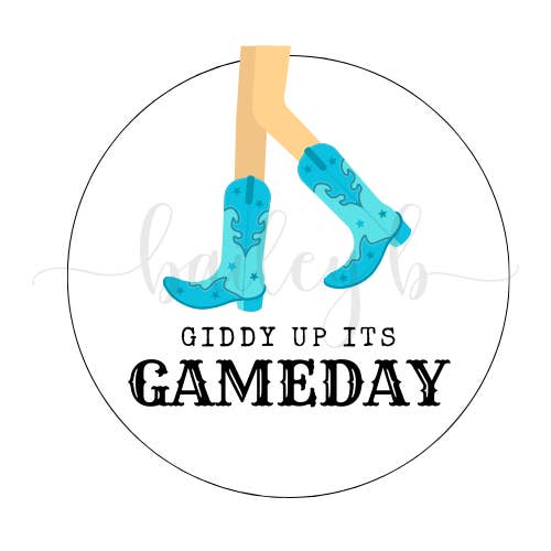 Giddy Up, der Gameday-Button für den Großhandel von Jewelry By Bailey B