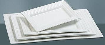 Yanco - Wholesale Dinner Plate - 14" X 9" RECTANGULAR PLATE0