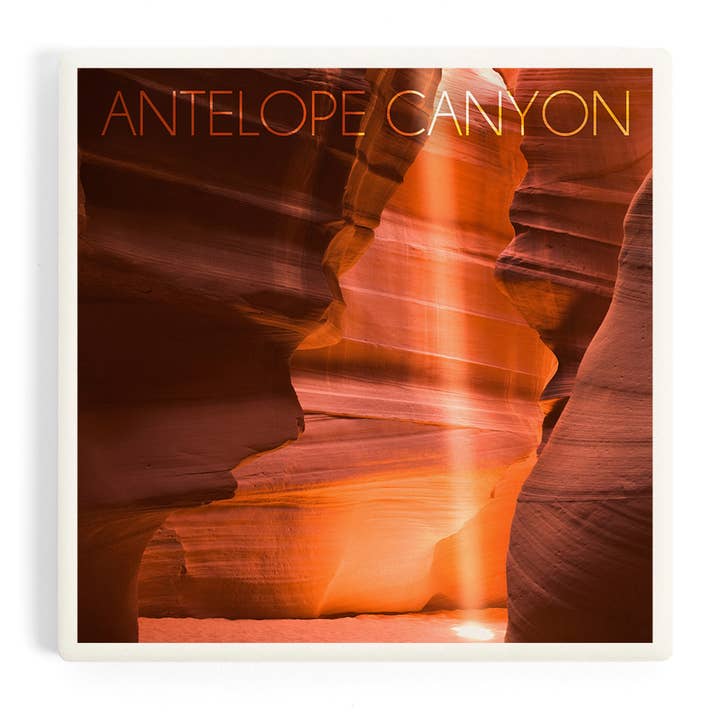 CERAMIC COASTER Antelope Canyon, Arizona for wholesale by Lantern Press