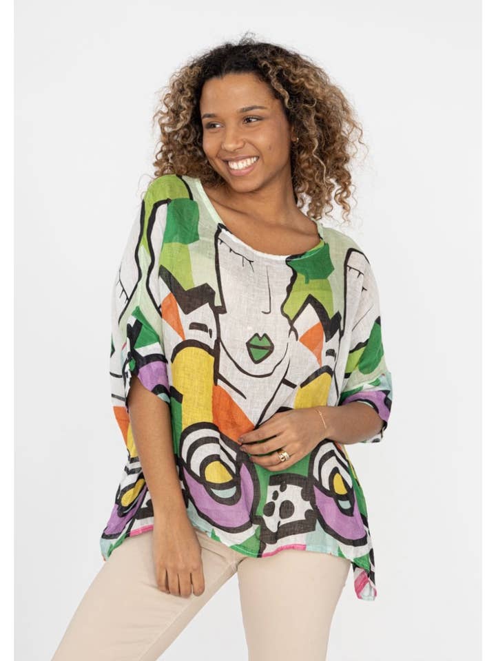 LINEN & COTTON HOUSE – wholesale Tunic – Women’s – LALA 5938 LINEN TUNIC4