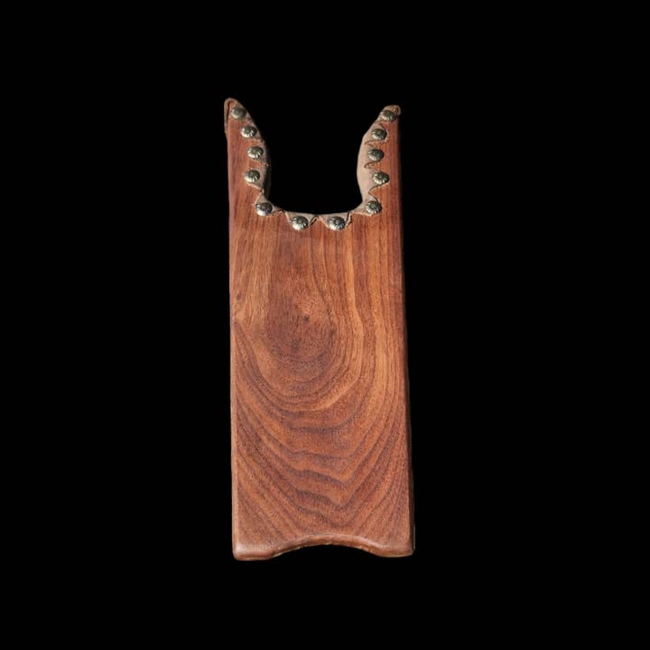 Handmade Boot Jack- Peruvian Walnut for wholesale by Boot Jack Ranch