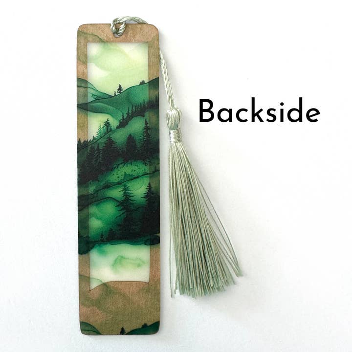 Art by Sharell - Wholesale Bookmark - Fox Bookmark | Wood & Acrylic Tassel Bookmark3