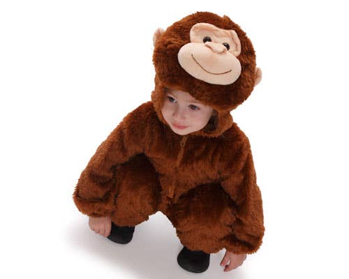 Dress Up America – Engroshandel Udklædning – Børn – Plys Monkey Kostume1