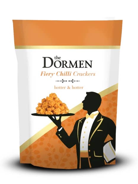 The Dormen Fiery Chilli Crackers, 400g for wholesale by Dormen Foods