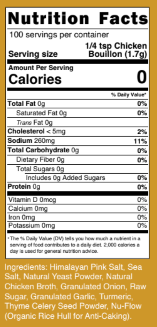 Clean Monday Meals - Vendita all'ingrosso Spezie essiccate - Brodo di pollo7