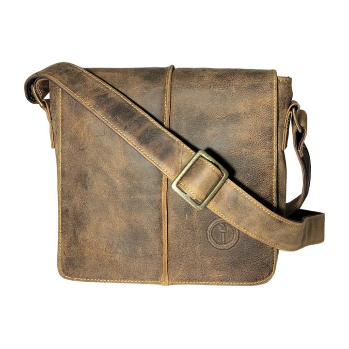 Men's Gifts Australia - Wholesale Messenger bag – Men's - Leather Messenger Bag - Wanderer - Regular