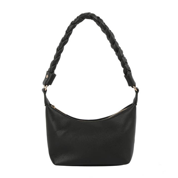 Collections by Fame Accessories - Wholesale Shoulder bag – women's - Braided Handle Leather Bucket Shoulder Bag3