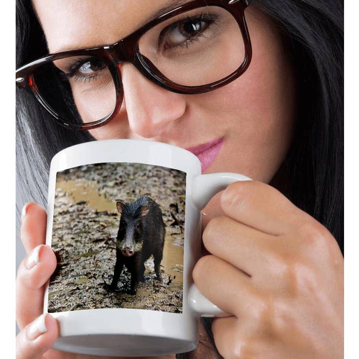 3dRose - Wholesale Coffee Mug - 3dRose, White lipped Peccary, Yasuni, Amazon Rainforest, Ecuador., Mug9