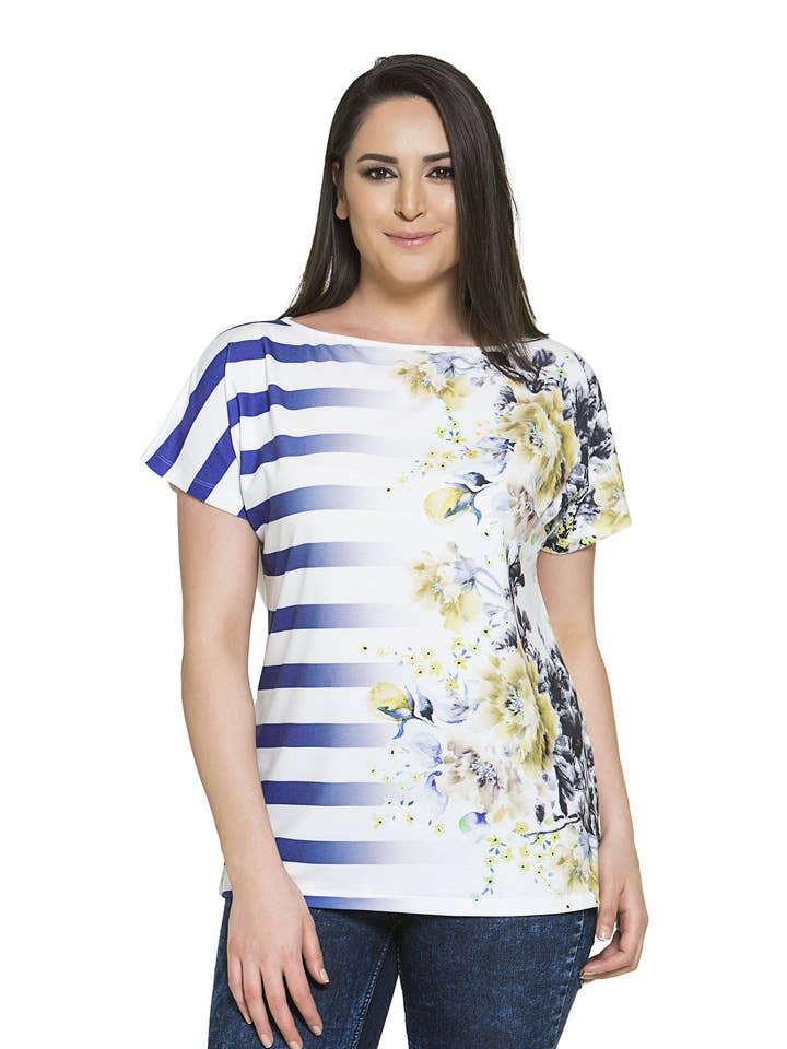 Playful Elegance Top for wholesale by Tops & Plus