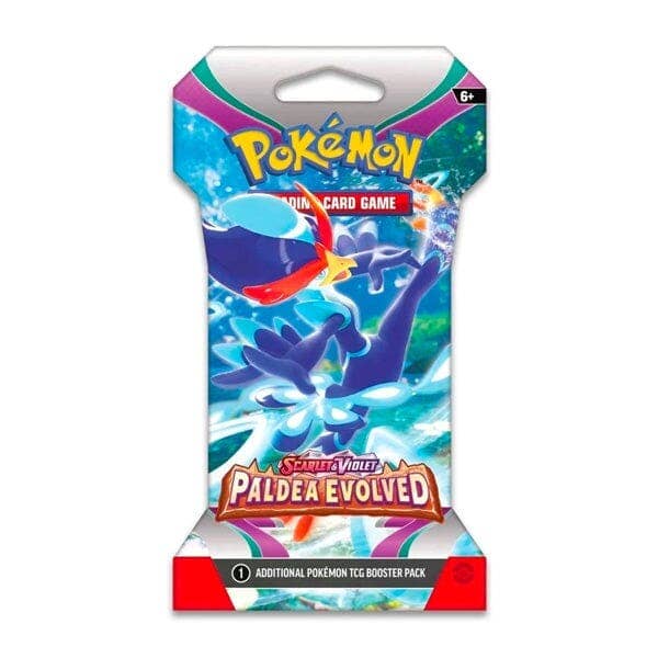 Showcase - Wholesale Card Game - Pokémon TCG: Scarlet & Violet | Paldea Evolved Sleeved Booster | Ships Assorted