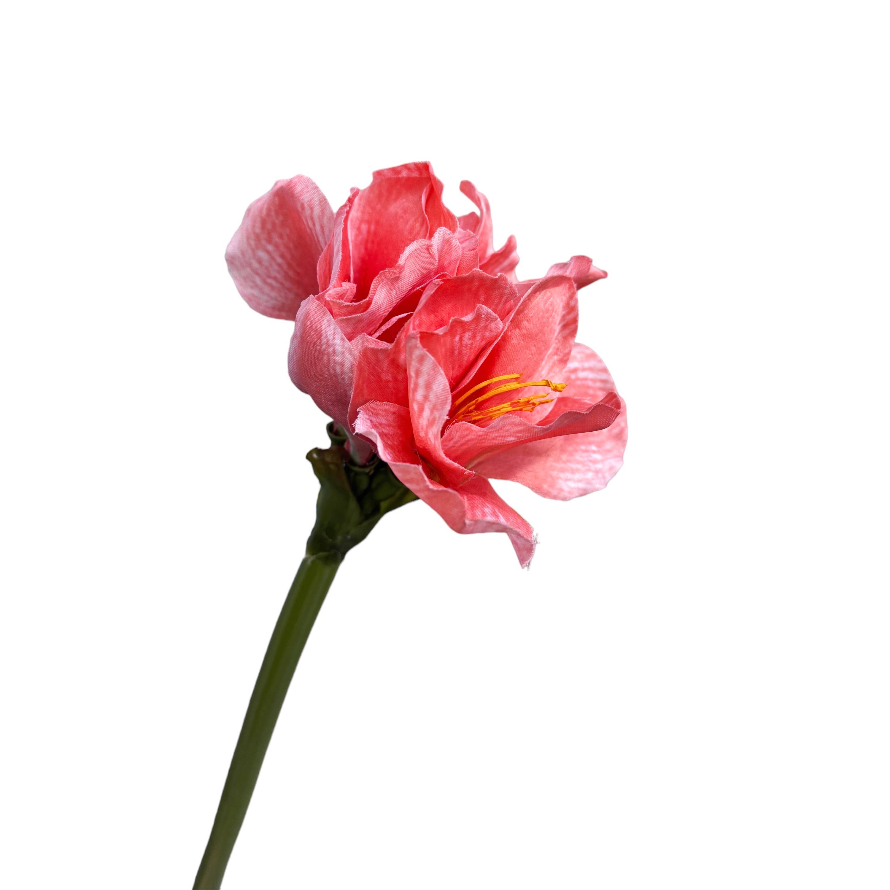 Sun Decorer - Wholesale Artificial Flowers - Elegant Artificial Amaryllis Duo, 23" with Flexible Stems2