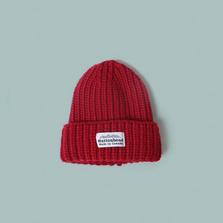 Muttonhead - Wholesale Beanie - Kids - Nordic Knit Baby Toque - Poppy