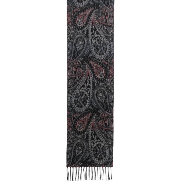 Mid Grey Ombre Paisley for wholesale on Faire