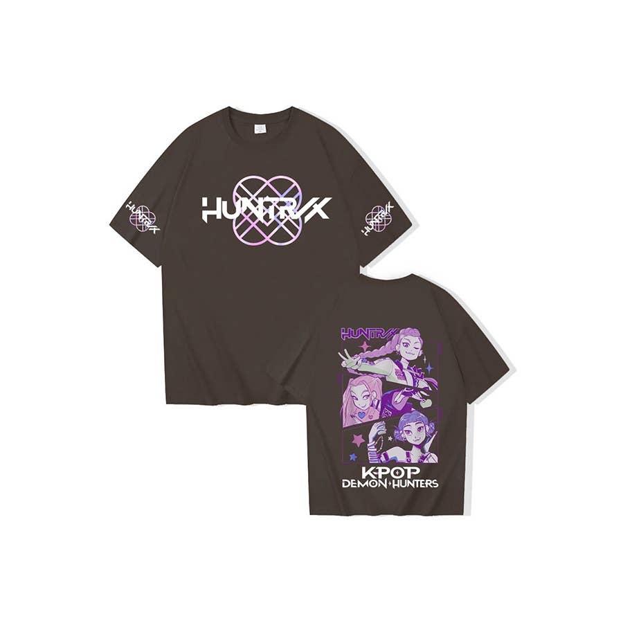 Paperdoll - Vente T-shirt à imprimés – femme - T-shirt Chasseurs de Démons K-Pop Anime9