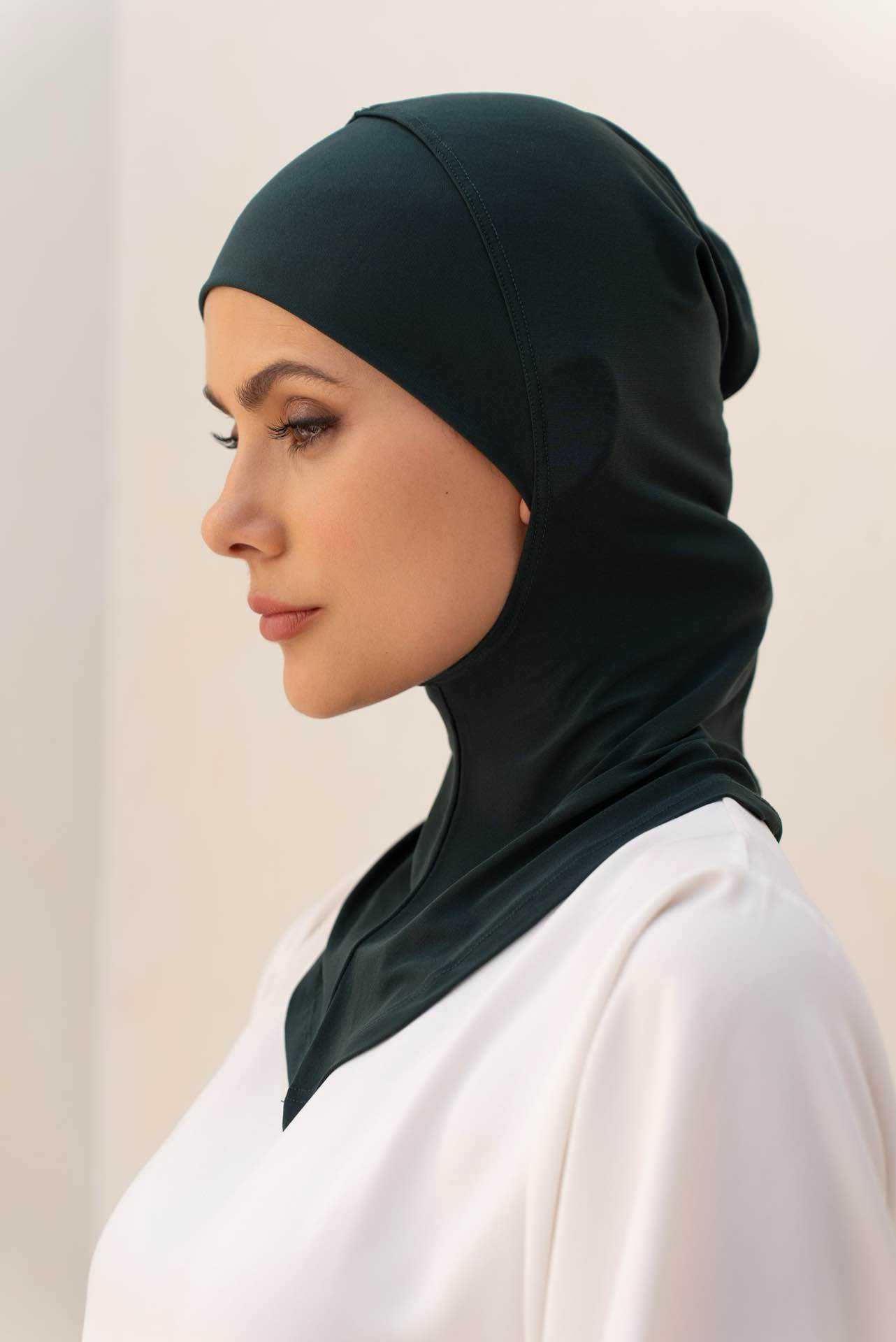 Aawoe Abaya – wholesale Hijab - Dam – Elegant hijabmössa med kaffekant - 22886