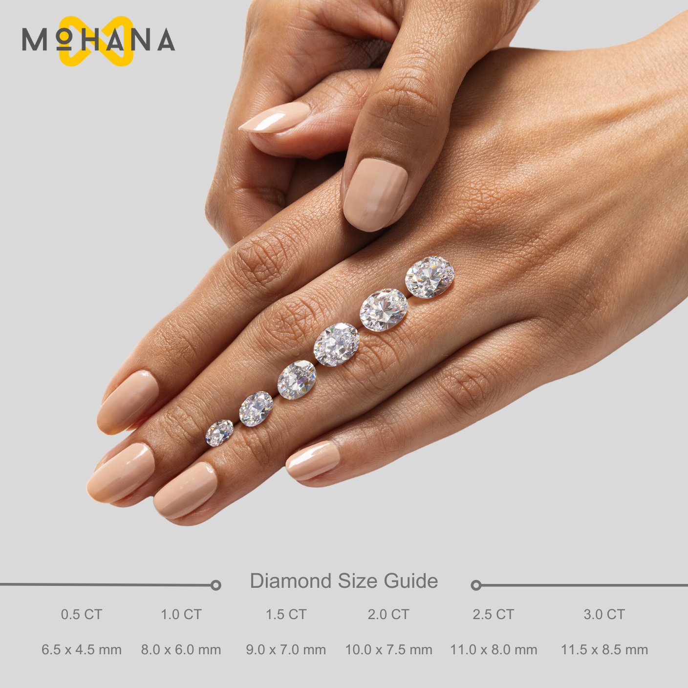 Mohana Jewels - Luxury - Vendita all'ingrosso Anelli di fidanzamento - Anello con diamante da laboratorio taglio ovale rosa da 2 carati con halo nascosto e montatura pavé - Resa4