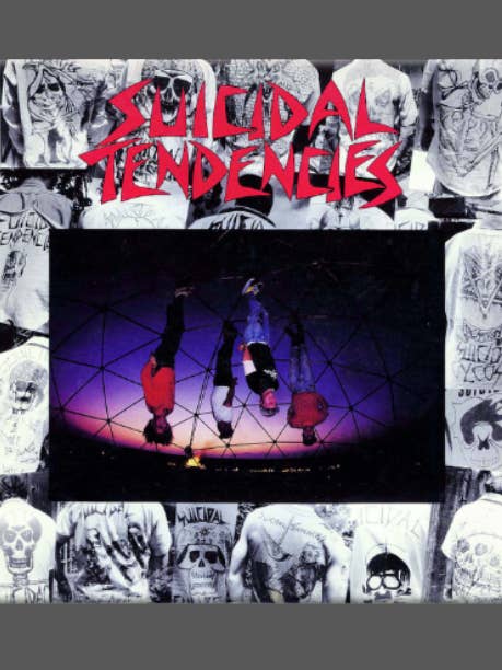 SUICIDAL TENDACIES, Magnet, Button, Fridge Magnet, S/T for wholesale by Ba Ba Buttons