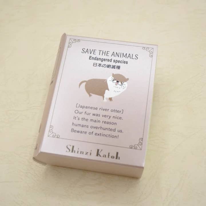 Endangered Animals Book Memo Pad | Shinzi Katoh Design for wholesale by 「FUNJI」In Japan