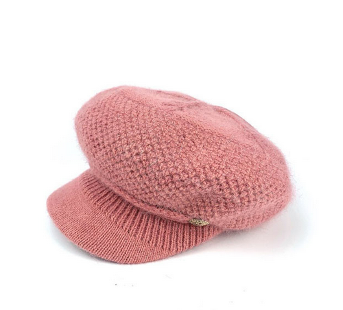 Comfortarians - Vendita all'ingrosso Berretto - Donna - Berretto donna in lana e cashmere, colore solido, spesso e caldo7