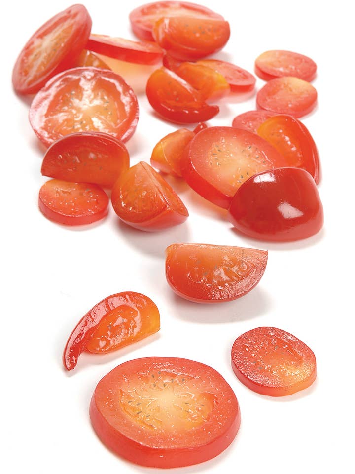 TRANCHE/GOUJON DE TOMATE X 24PCS (4X pour la vente par Studio Specialties