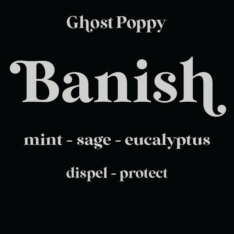 Ghost Poppy - Vente Encens - Encens Banish pour purification spirituelle2
