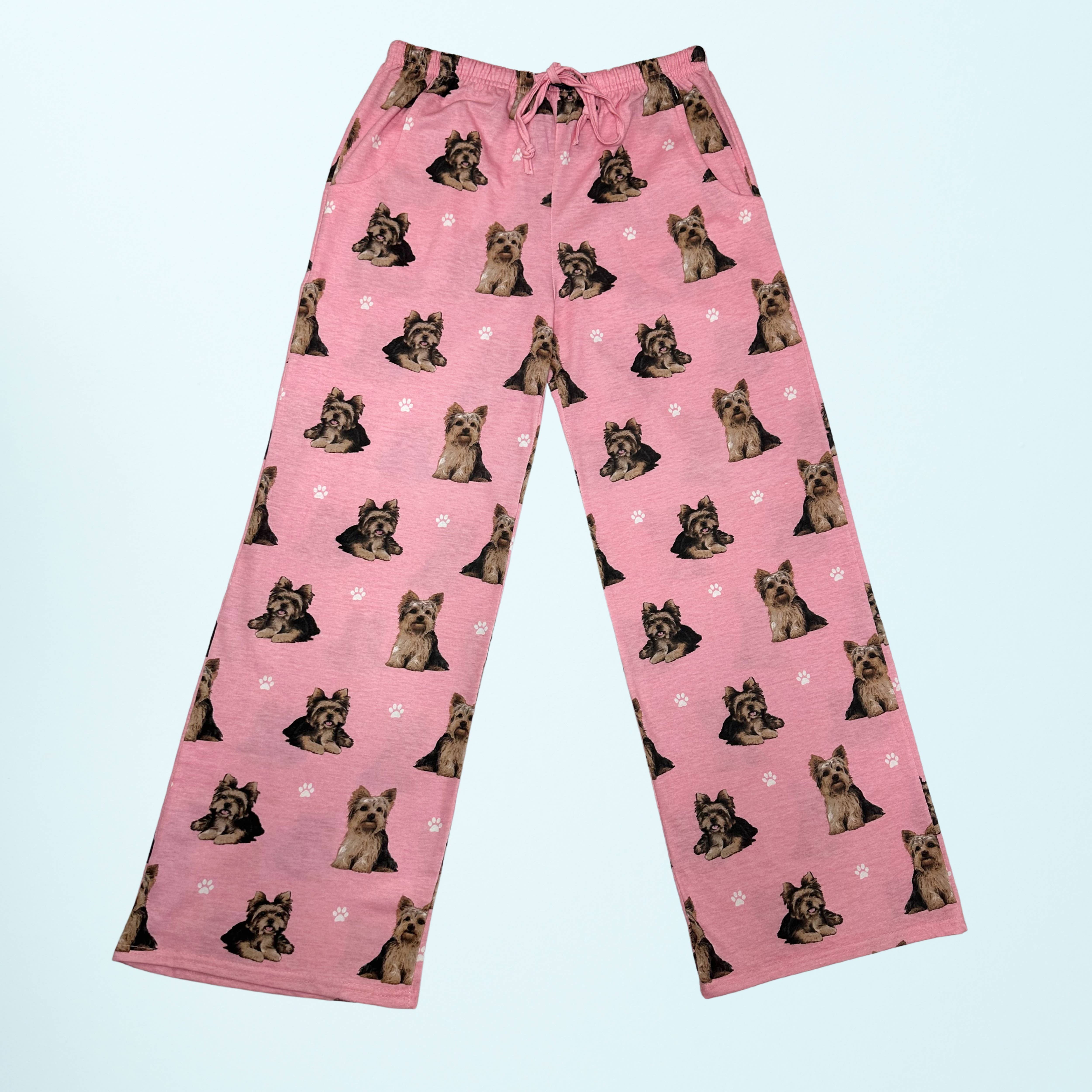 E&S Pets – Engroshandel Pyjamasunderdel - Dame – Yorkie Pyjamasunderdele - Pet Lover Pyjamasbukser6