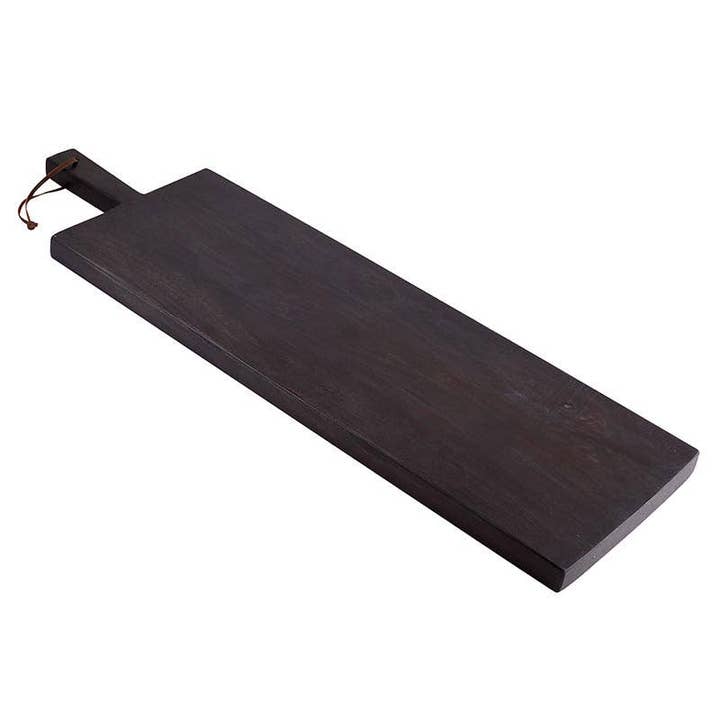 Angle - Wholesale Cheese Board - Black Charcuterie Plank Board2