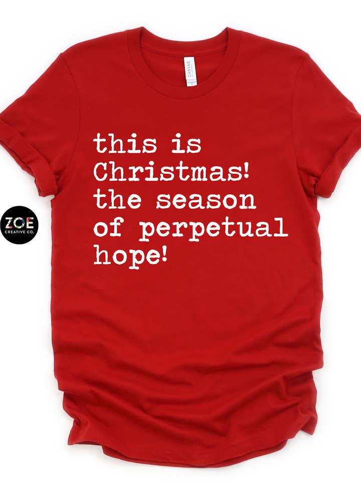 Zoe Creative Co - Wholesale Graphic Sweatshirt - Women's - This Is Christmas Perpetual Hope Home Alone Shirt Women Men