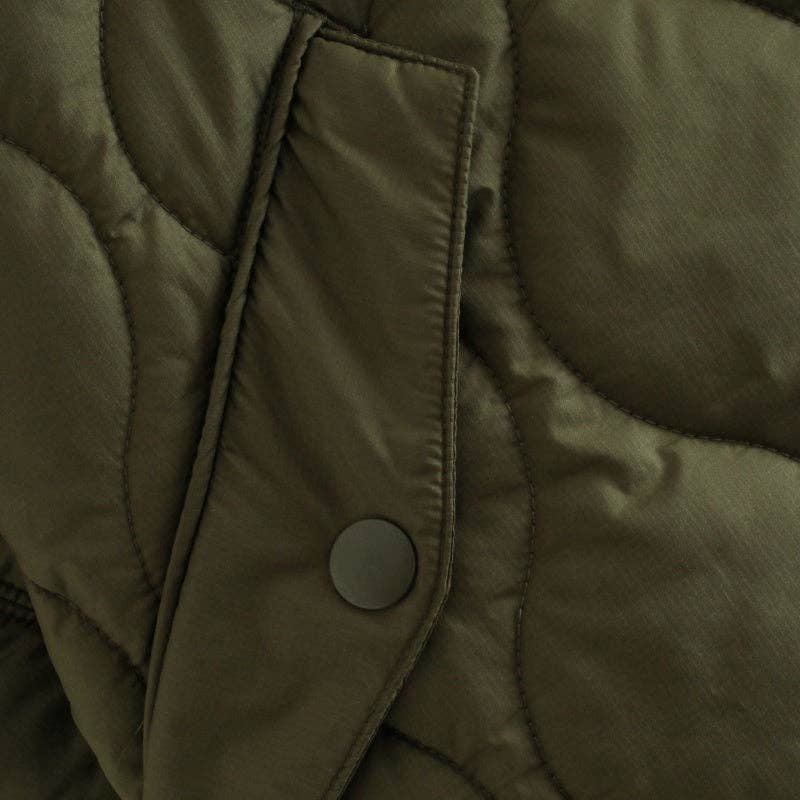 GREEN Cape Style Zip Up Coat for wholesale on Faire4