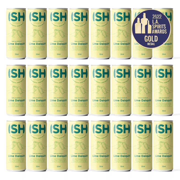 The Zero Proof - Wholesale Non-Alcoholic Aperitif/Mocktail - ISH Lime Daiquiri - 4-Pack5