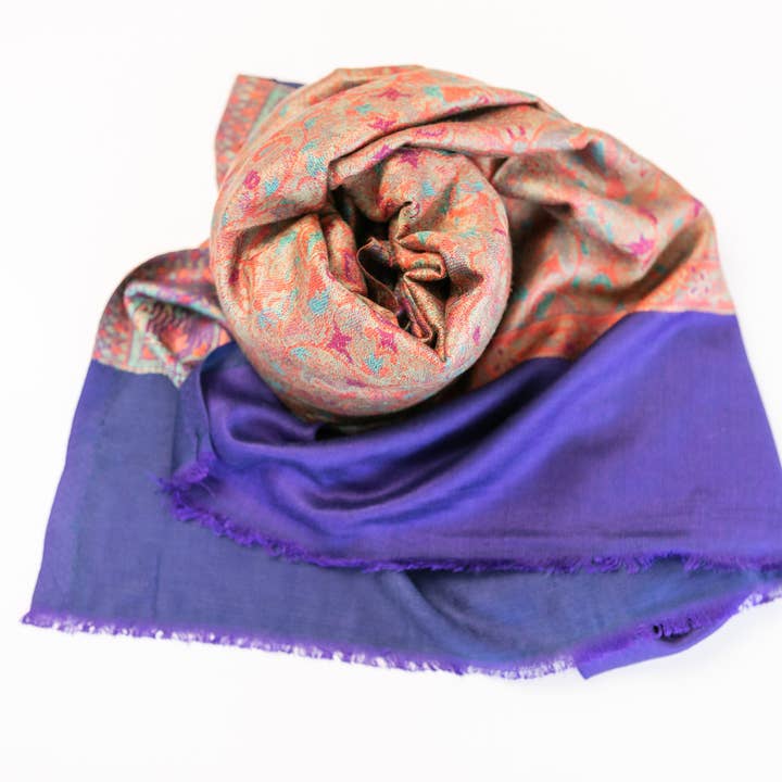 Raw Cut Rayon Shawl for wholesale by Rahab's Rope