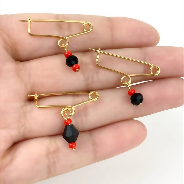 Luxus Accessories - Venta al por mayor Juegos de joyas - Joyería de protección para bebés azabache rellena de oro de 18 k