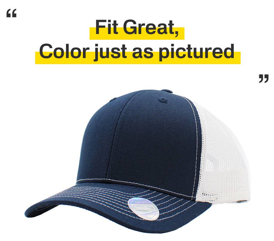 KBETHOS - Wholesale Trucker Hat - Unisex - CLASSIC 6 PANEL MESH BACK200