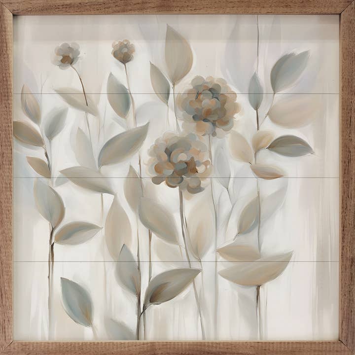 Flowers In Tan for wholesale by Kendrick Home
