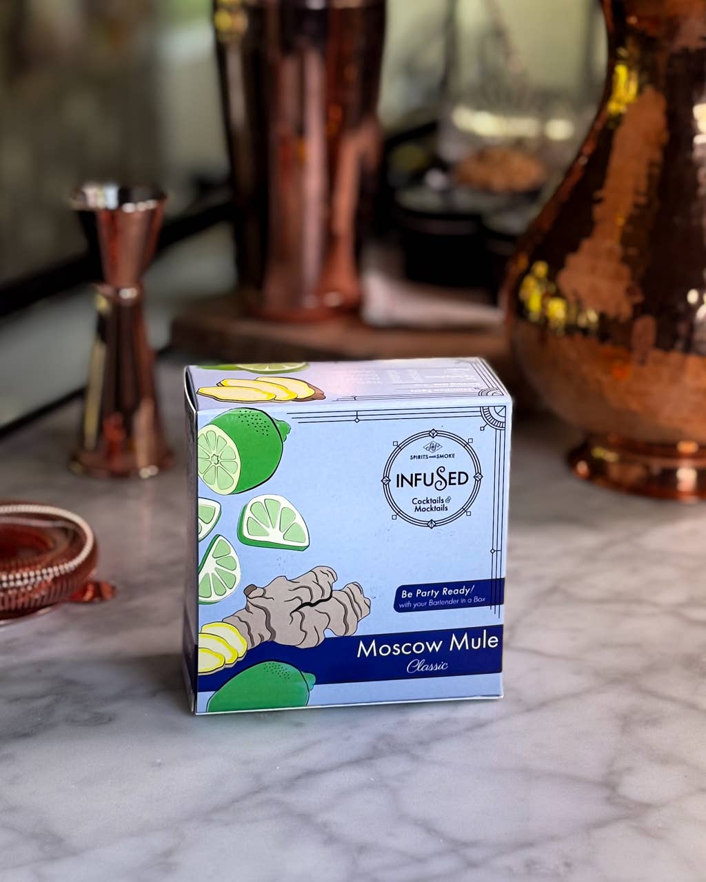 Spirits WIth Smoke - Wholesale Cocktail Mix/Syrup - Moscow Mule - Cocktail Infusion Kit - Easy to Make Cocktails0