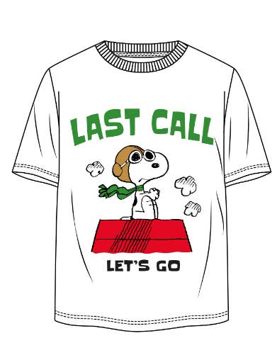 BIANCO Maglietta di Snoopy in vendita all'ingrosso su Faire