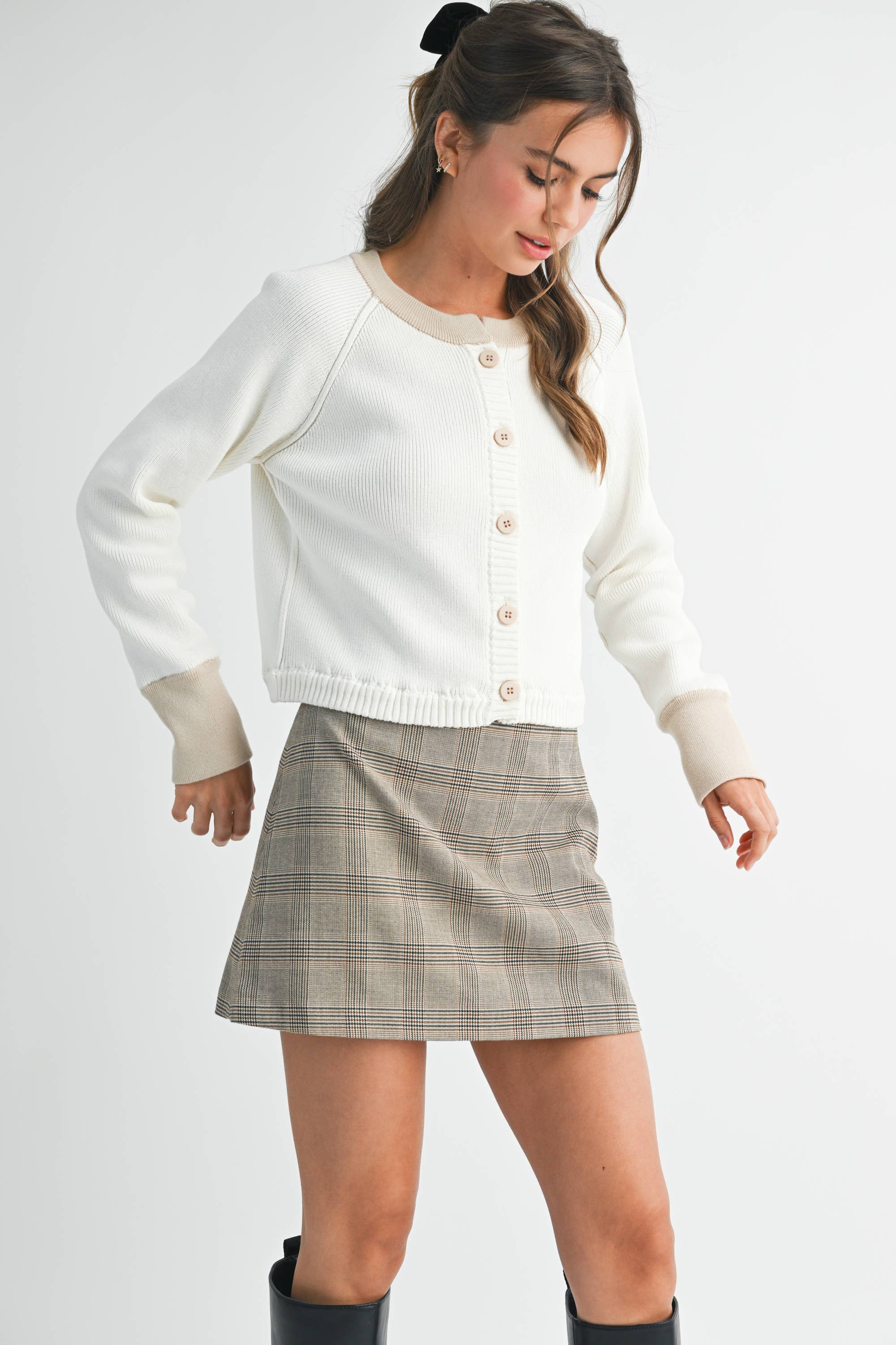 AEMI + CO - Wholesale Cardigan - Women's - 3219EK Meadow Sweater Cardigan 522