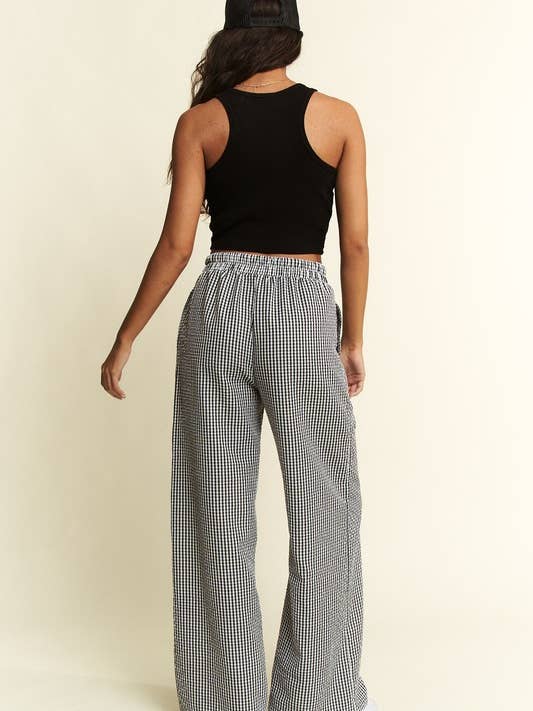 JADE BY JANE - Wholesale Pants - Women's - Gingham boxer pants