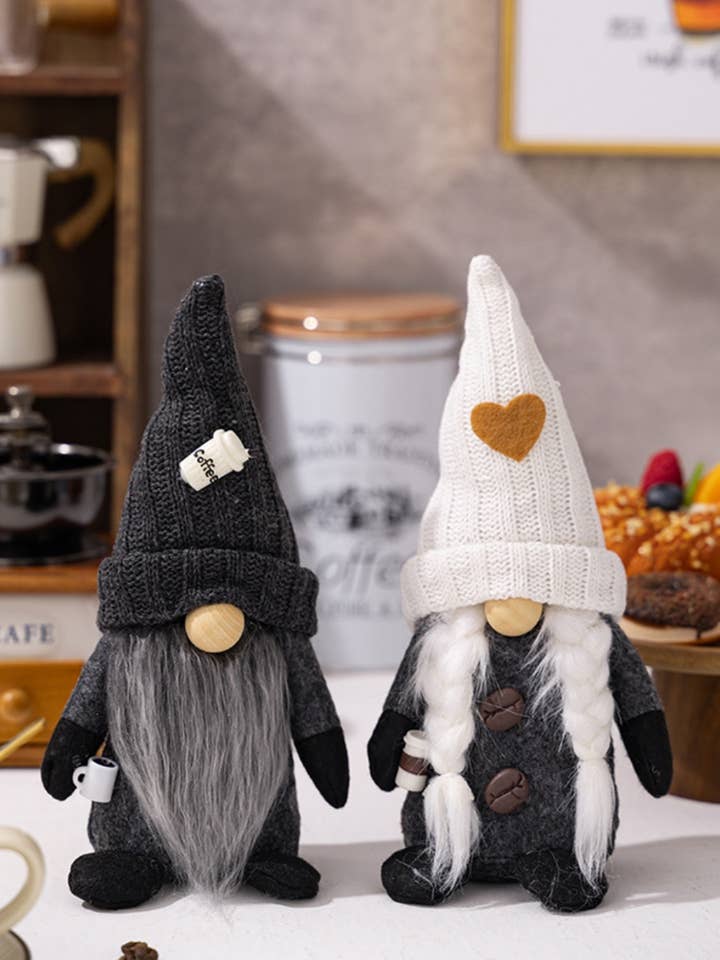 CWASC1949_CHAPEAU POINTY RUDOLPH DWARF, DÉCORATION DE POUPÉE DE CAFÉ pour la vente par NINEXIS