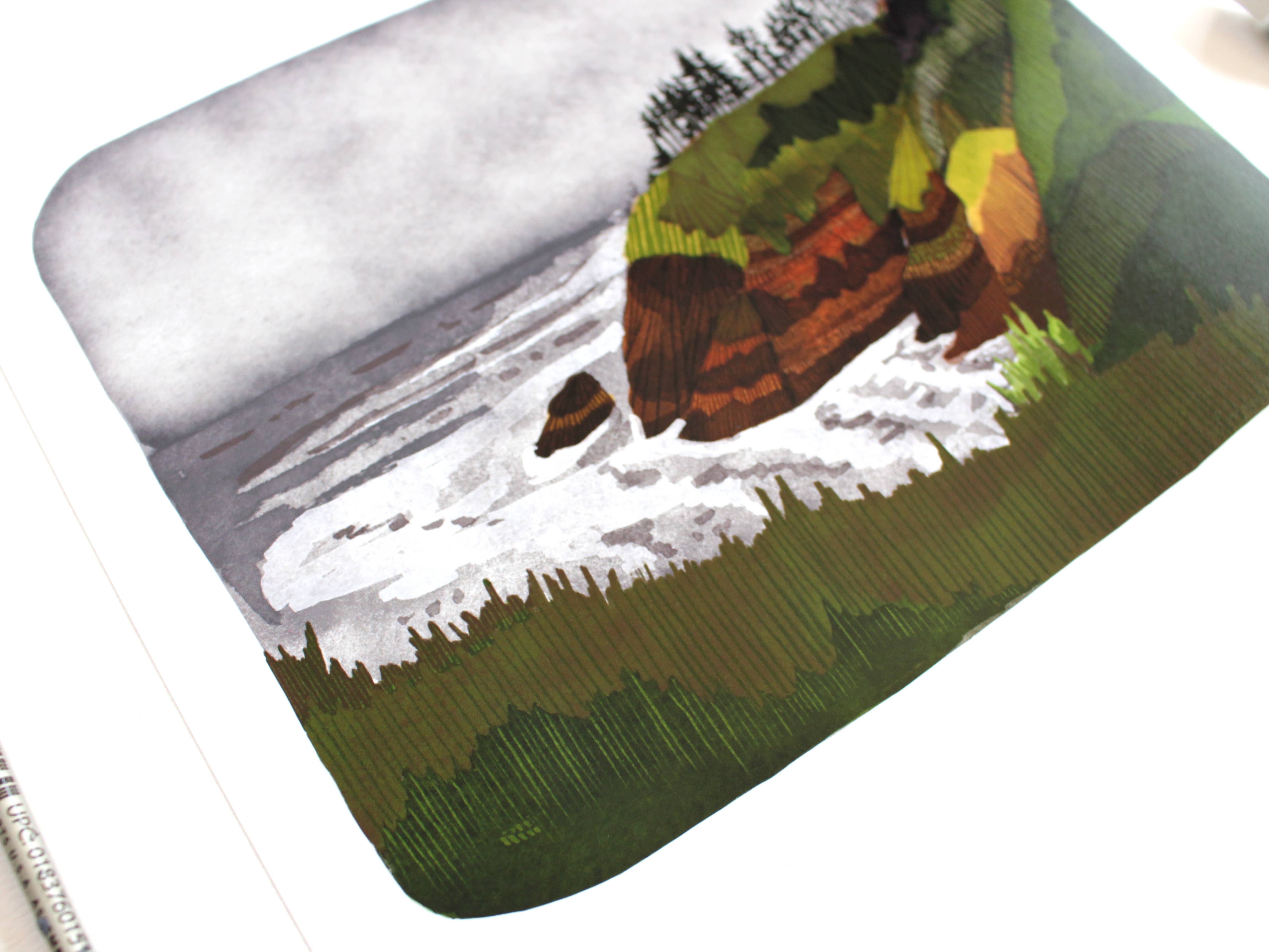 michele maule - Vendita all'ingrosso Stampa artistica - Stampa Cape Delappointment 8x10"2