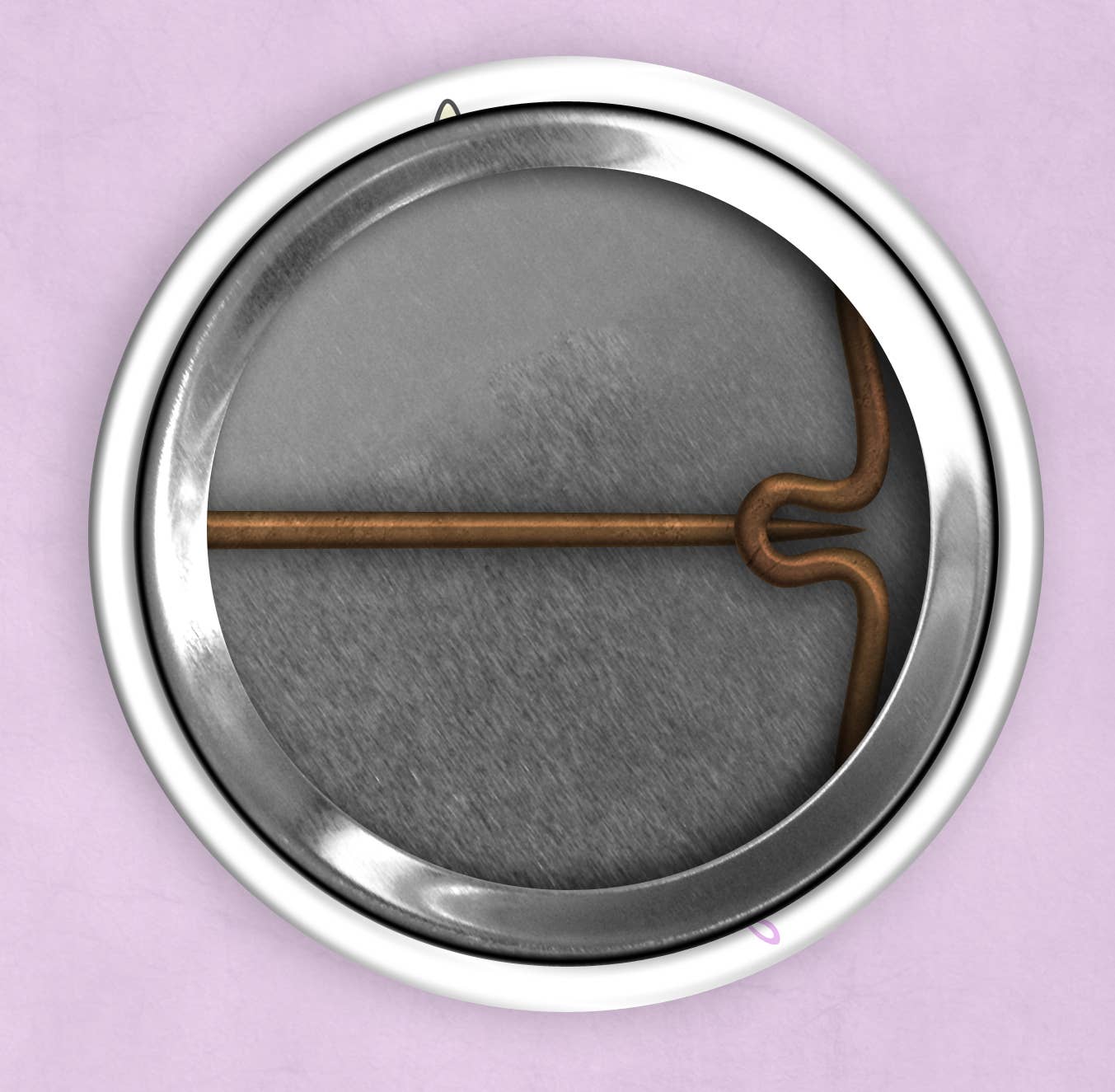 Caroline W Illustration - Wholesale Lapel Pin/Button - I'm Magical unicorn pin (1 inch diameter)5