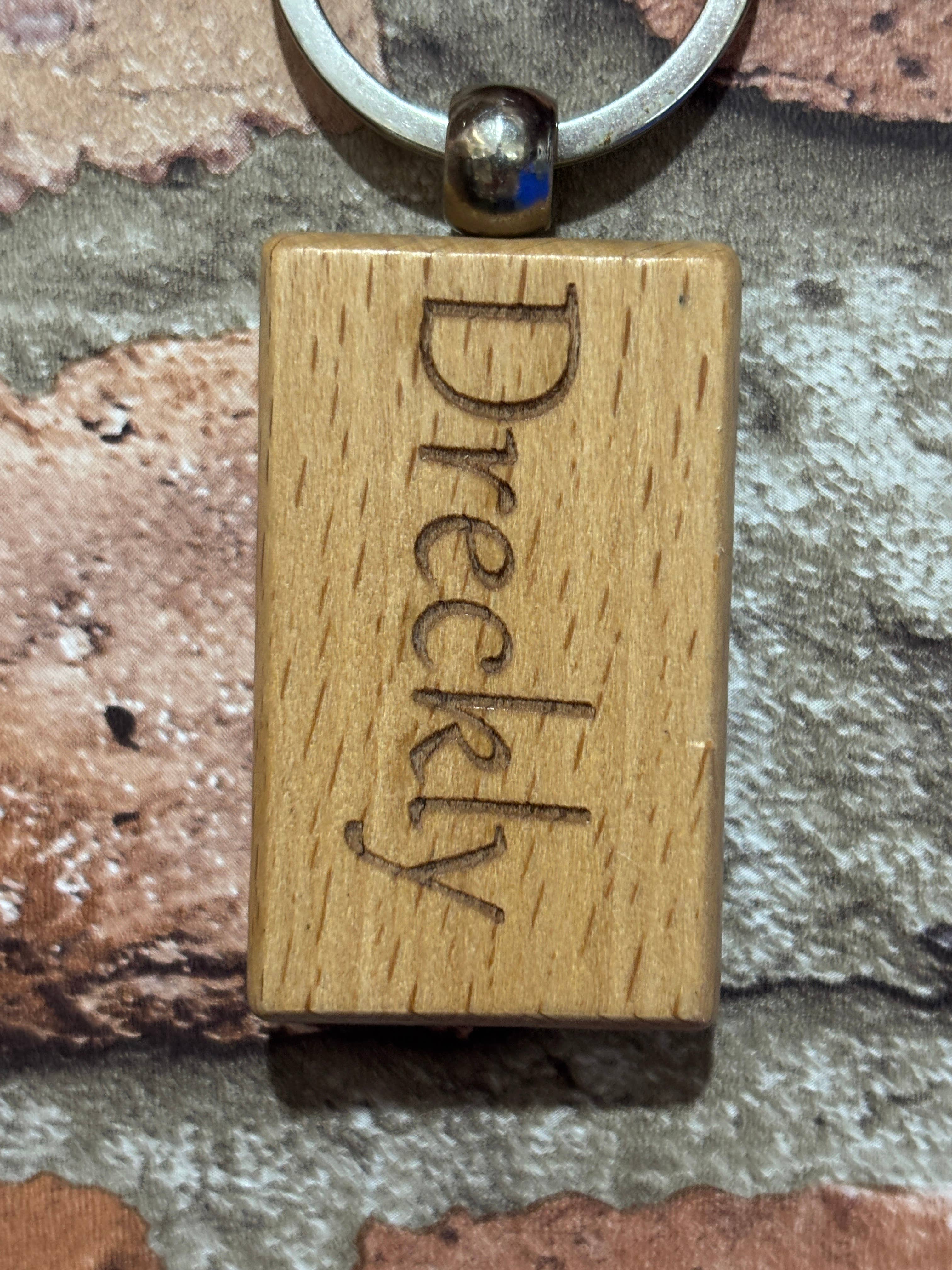 mayos makers – wholesale Keychain – Unisex – Personalised Wooden Keyring - Solid Wood Custom Engraved Key Ring11