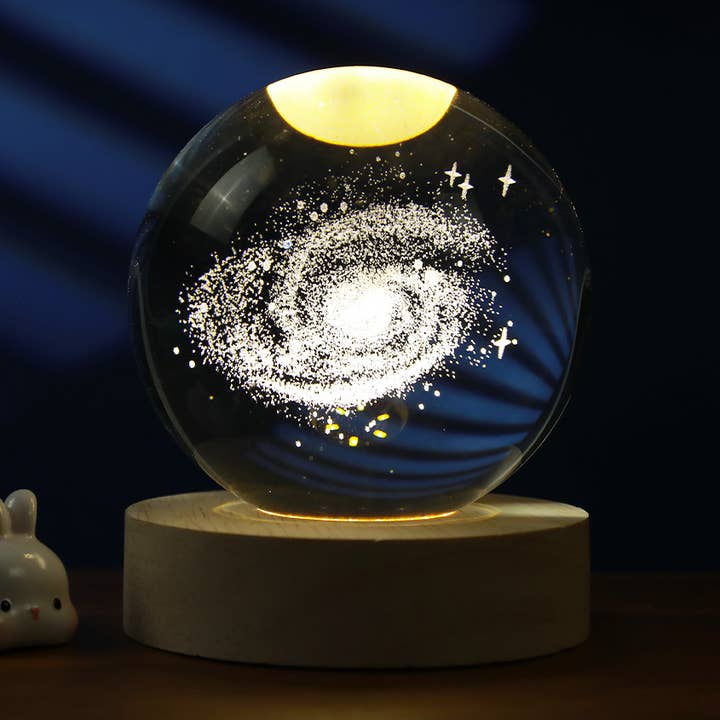 Crystal Ball Lamp large - Galaxy for wholesale by I-Total, I-Drink